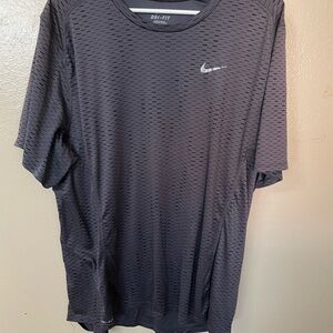 Nike Men's Black Dri-FIT Short Sleeve Tee